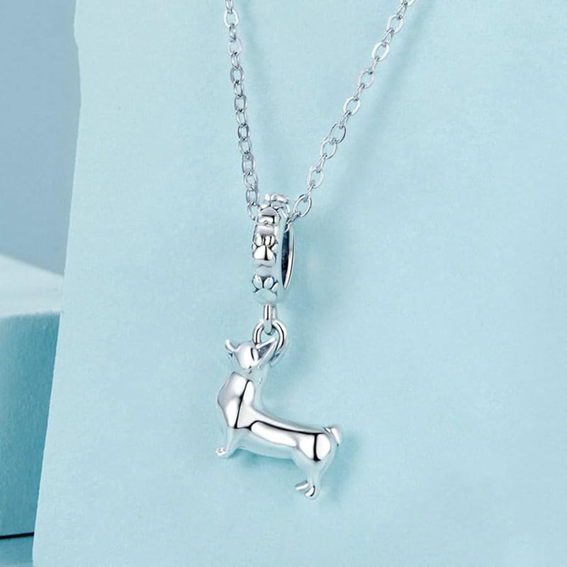 LAMOONY Cat Charm 925 Sterling Silver Bat Charm Peacock Charm Animal Charm Birthday Charm Gift Charm for Pandora Charm Bracelet - Image 5