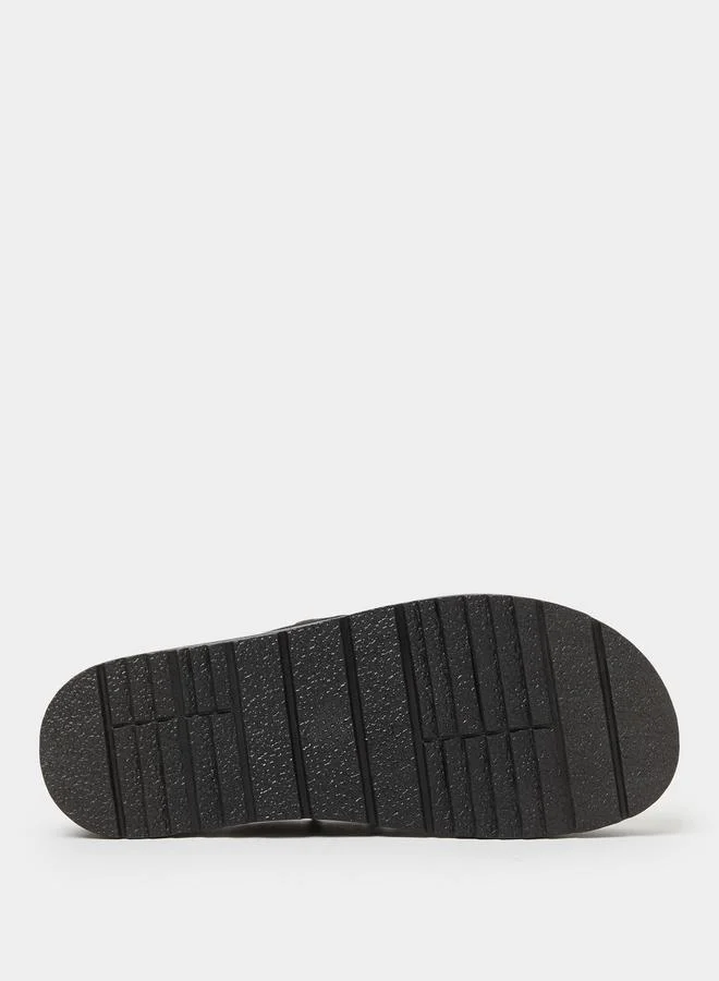 Take Two  Women Platform Rivet Slides for Women | Best Price UAE