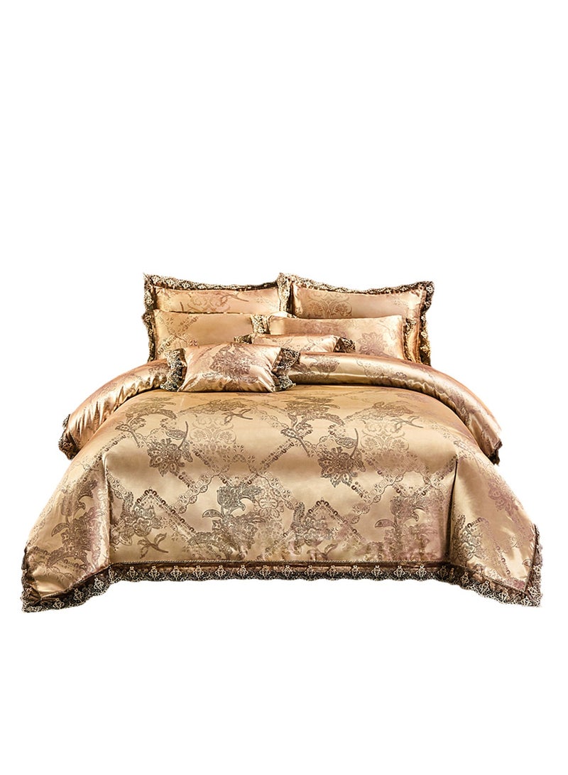 4pcs bedding set 2 pillowcases 1 quilt cover 1 bed sheet four-piece set with creative and fashionable styling - Image 1