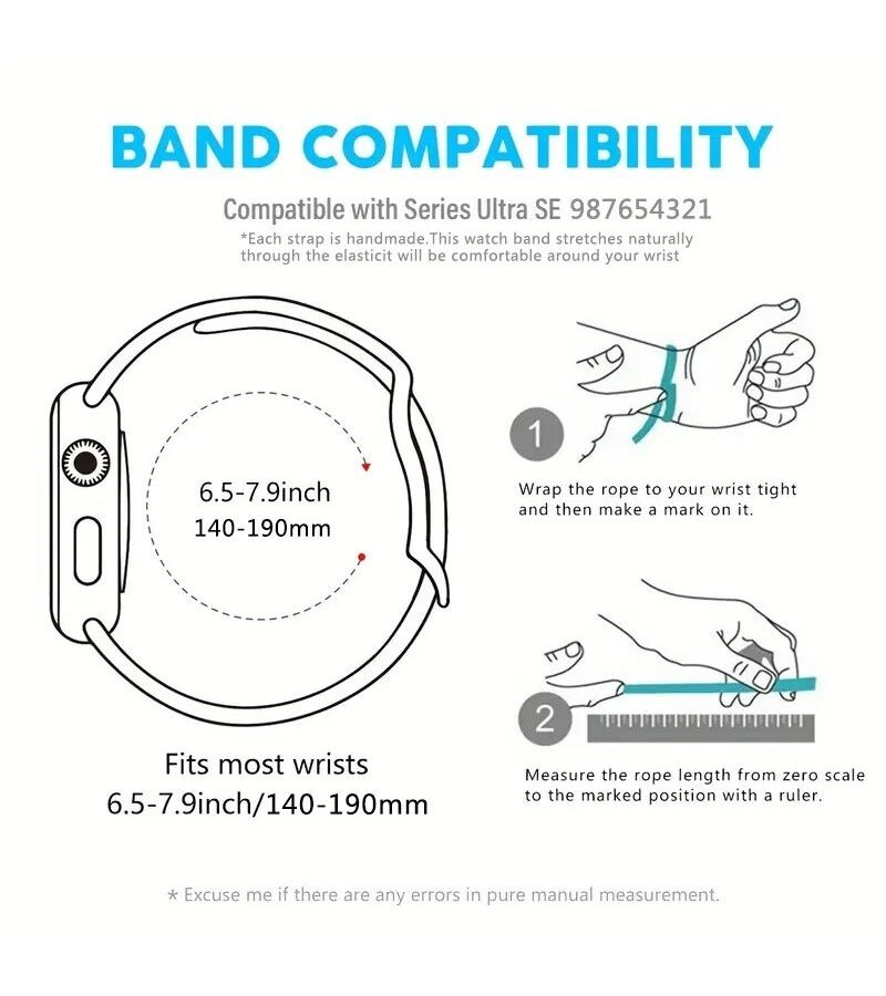 Golden Hand Adjustable 18mm Red Braided Strap Compatible with Huawei Watch GT6 GT5 GT4 GT3 GT2 Fit3 Fit4 Band 8 9 10 NFC - Image 2