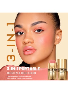 LACHAVA Multi Stick,Long-Lasting Cheek And Lip Tint - Lightweight And Moisturizing Makeup Glow Color Bounce Blush #04  - Image 4