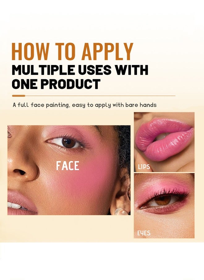 LACHAVA - Multi Stick,Long-Lasting Cheek And Lip Tint - Lightweight And Moisturizing Makeup Glow Color Bounce Blush #04 - Image 1