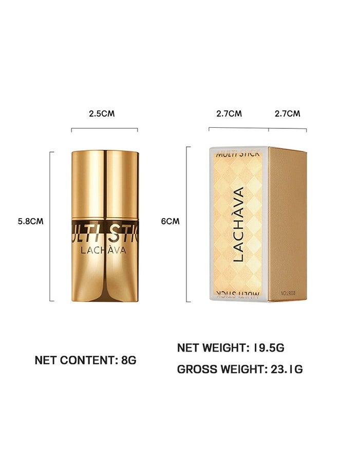 LACHAVA - Multi Stick,Long-Lasting Cheek And Lip Tint - Lightweight And Moisturizing Makeup Glow Color Bounce Blush #04 - Image 1