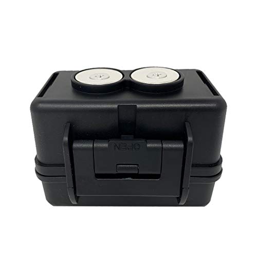 PANGAEA Waterproof Magnetic Container Case for AirTag | GPS Tracker | Weatherproof Water Resistant Rugged Heavy Duty Twin Neodymium Magnets | Tracki, SpySpot GL300MA GL200 GL300 GL300W - Image 1