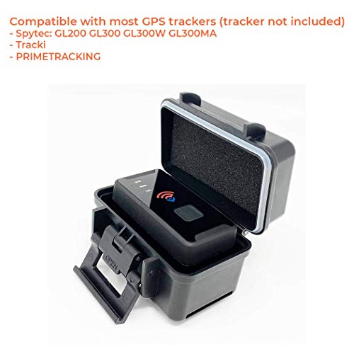 PANGAEA Waterproof Magnetic Container Case for AirTag | GPS Tracker | Weatherproof Water Resistant Rugged Heavy Duty Twin Neodymium Magnets | Tracki, SpySpot GL300MA GL200 GL300 GL300W - Image 5