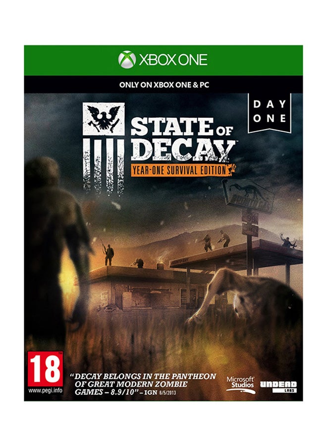 لعبة الفيديو "State Of Decay: Year-One Survival Edition" - مغامرة - xbox_one