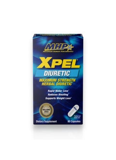 Maximum Human Performance Xpel Diuretic, 80 Capsules, 20 Servings  - Image 1