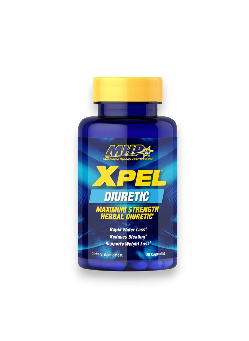 Maximum Human Performance Xpel Diuretic, 80 Capsules, 20 Servings  - Image 2