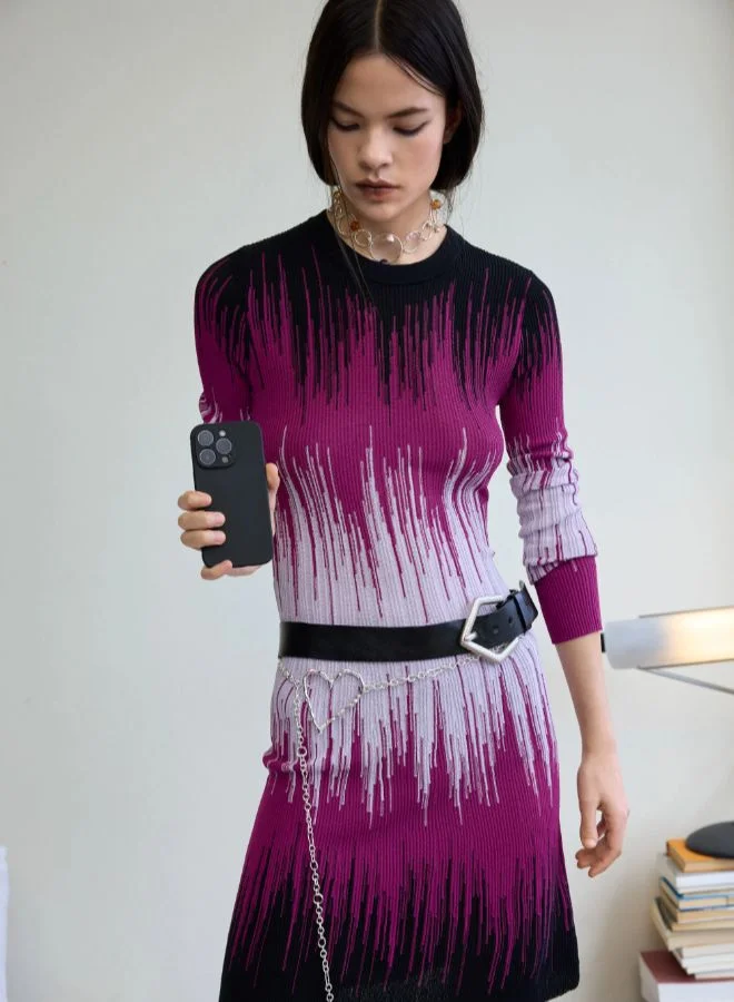 DESIGUAL Ombre Short Dress