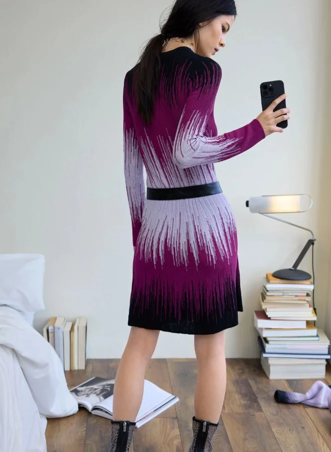 DESIGUAL Ombre Short Dress