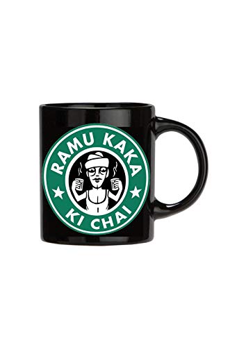 TAJNAN RAMU Kaka Printed Tea/Coffee Mug (300ml) (Ramu Kaka) - Image 3