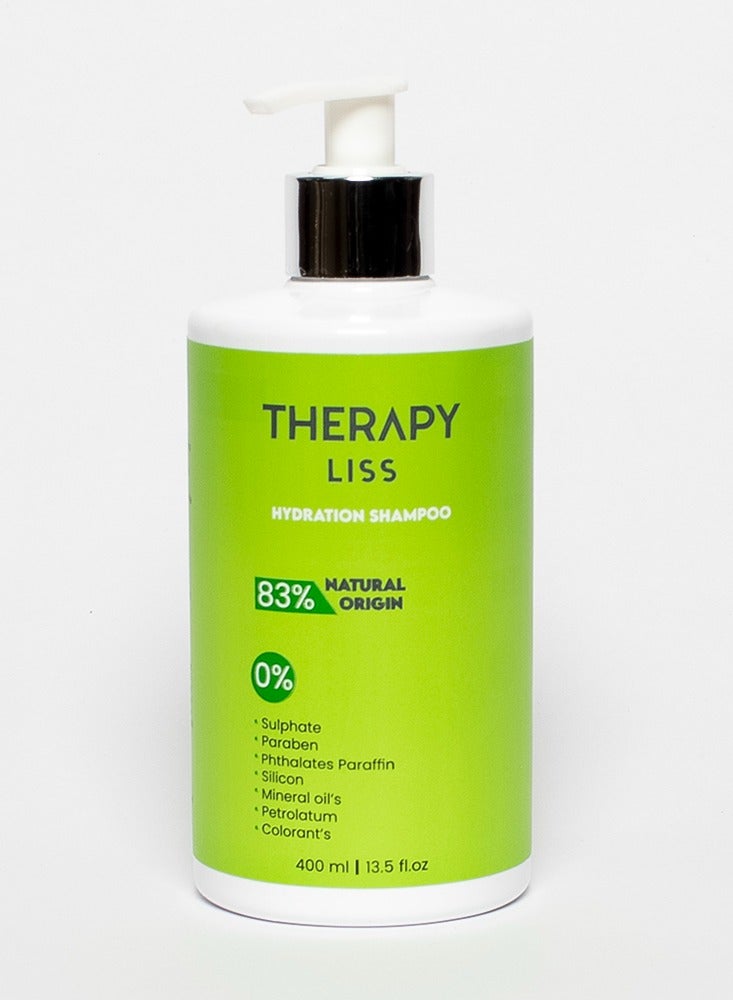 Therapy Liss Sulfate Free Shampoo for All Hair Types  400ml