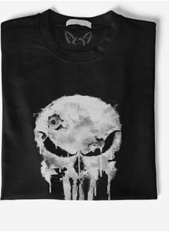 Alfa Tshirt Alpha Tshirt Punisher Digital Printed Black Tshirt  - Image 2
