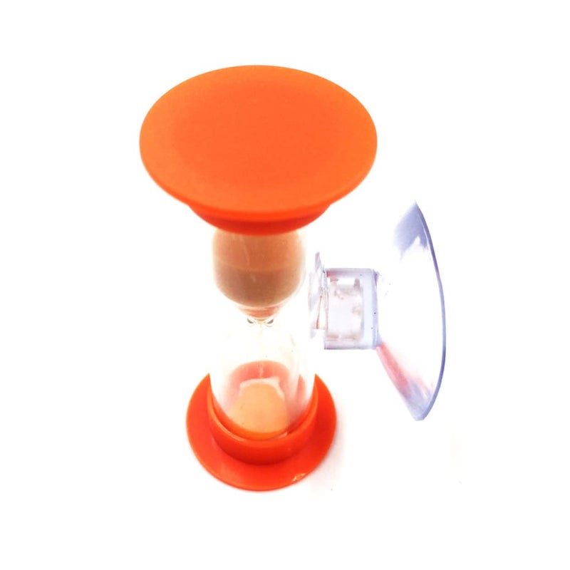 Pink Suction Cup Hourglass Removable Sandglass Timer For Wall Games And Room Decor - Image 5
