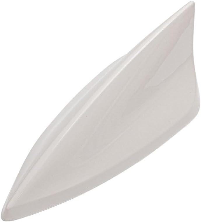 Shark Fin Antenna Cover for Infiniti QX70 2014-2017 Car Antenna Caps Fit Stylish Appearance Shark Shape Roof Antenna Cover Replacement Part,H-Pearl White - Image 1