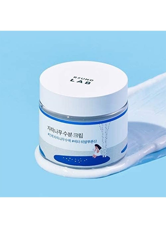 Round Lab - Birch Juice Moisturizing Cream 80ml / Vita Hyaluronic Acid, Moisture Filling, Hydrating Cream - Image 1