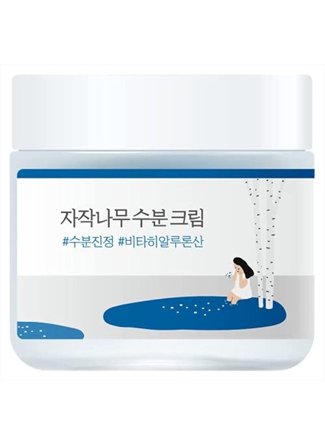 Round Lab - Birch Juice Moisturizing Cream 80ml / Vita Hyaluronic Acid, Moisture Filling, Hydrating Cream - Image 1