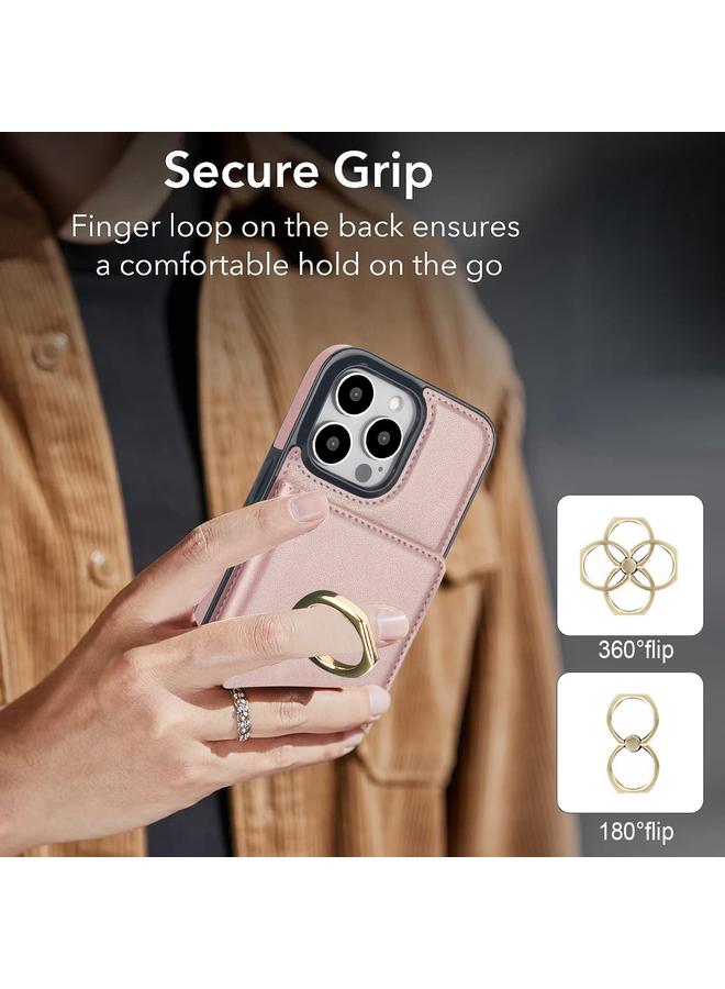 اس-توب جراب لهاتف iPhone 14 Pro مزود بحلقة بطاقة RFID مضادة للسرقة - Image 3