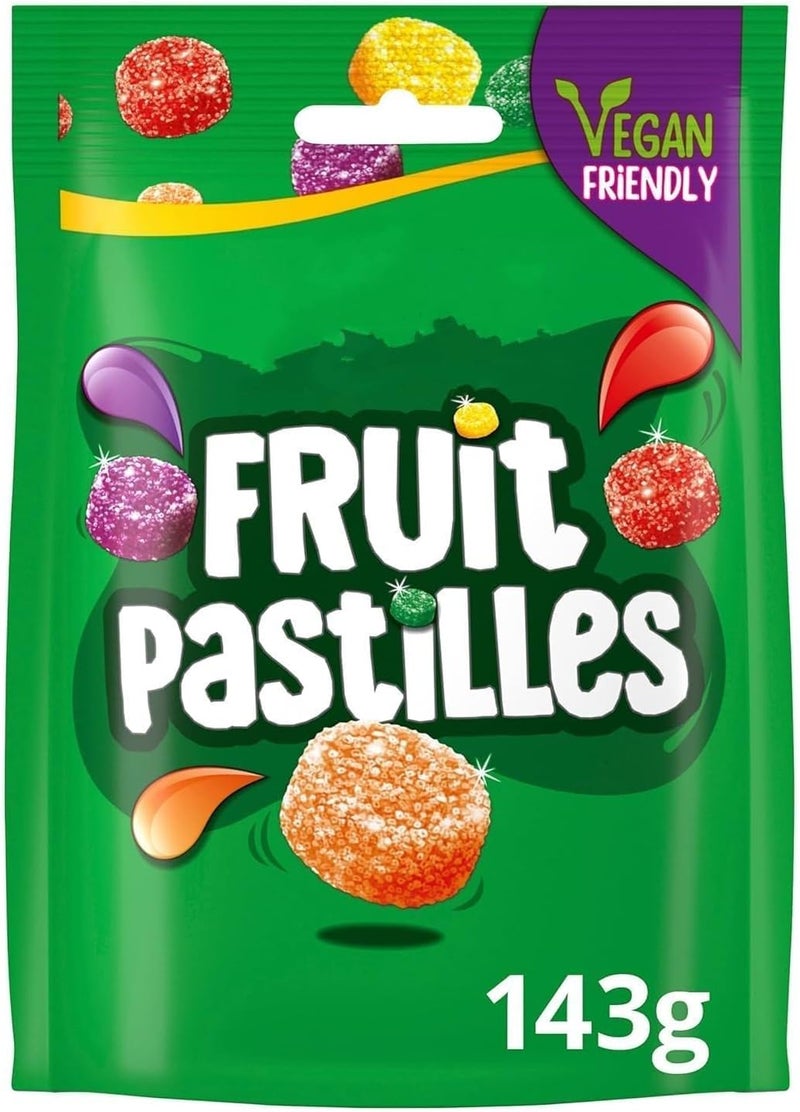 Rowntrees Rowntree's Fruit Pastilles Pouch 143g - Image 1