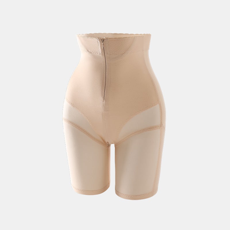 Yixingyao'S New Summer Body-Shaping Breathable Butt-Lifting Pants, Tummy-Tightening Waistband And Butt-Lifting Underwear, Shaping Zipper Button Design - Image 1
