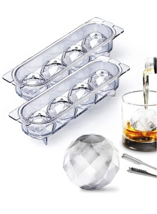 Ice Ball Mold Maker Tray For Freezer 2 Inch Diamond Maker Mold Easy Release Round Cube Set Of 2 - pzsku/Z243F6FF86C7D055702A2Z/45/1746820690/cfdb92b5-8a7b-4e33-8ef8-4a10c2fabbc1