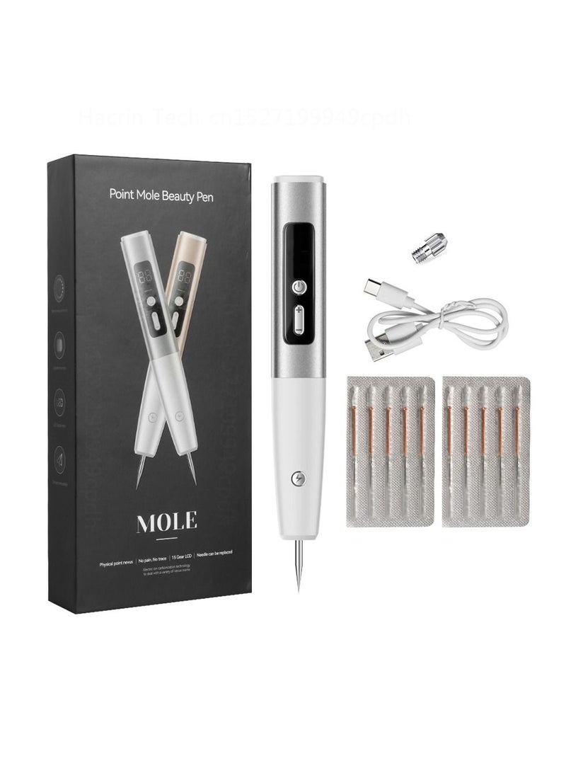 Generic Skin Tag Remover 15 Level Laser Plasma Pen Freckle Mole Warts Removal Lcd Nevus Tattoo Black Spots Remover Blemish Removal  - Image 1