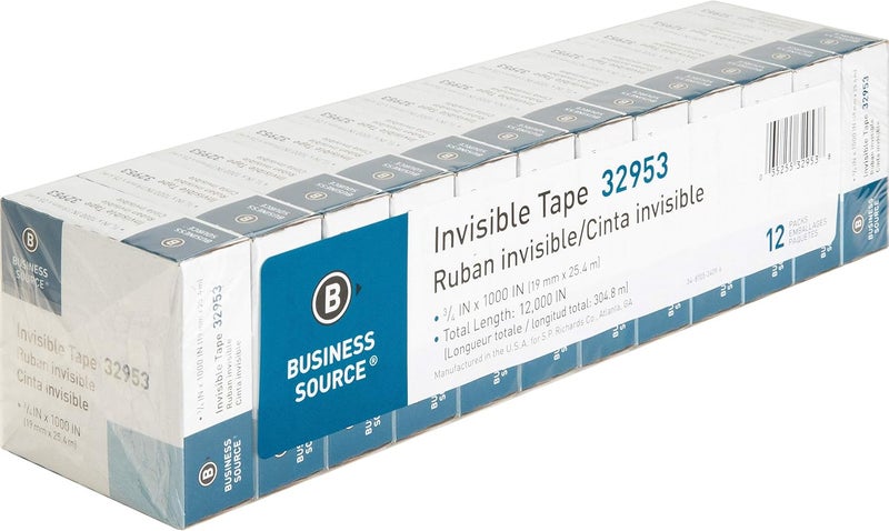 Business Source Premium Invisible Tape Value Pack - Image 3