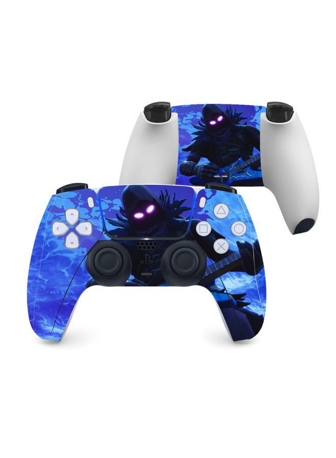 إسكدنيا ملصق بمقبض Ps5 ملصق جلدي متجمد سلس من الفينيل غير اللامع شامل اللون الخلفي: 43 - Image 1