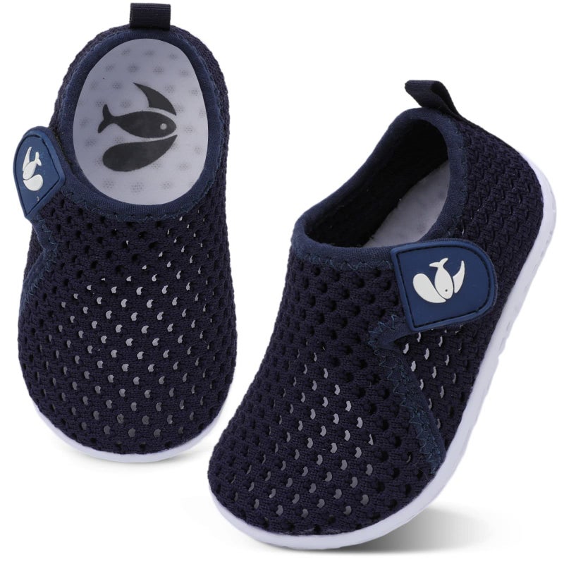 FEETCITY Baby Water Shoes Kids Lightweight Comfort Aqua Socks Quick Dry Barefoot for Beach Swim Pool Toddler 6 - Image 1