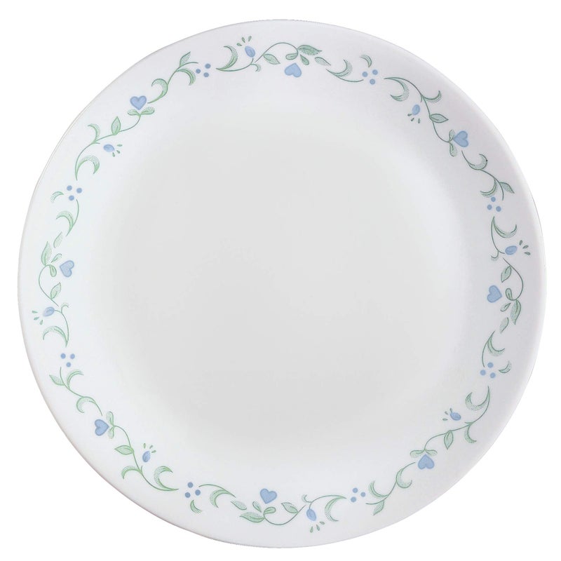 Corelle طقم أطباق عشاء من كوريل فيتريل 8 قطع - زجاج ثلاثي الطبقات ومقاوم للكسر وخفيف الوزن دائري - كوخ ريفي - Image 4