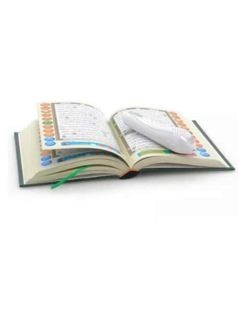 Dar Ul Qalam Holy Quran Pen Reader Premium Quality and 32GB Largest Memory with a Large interactive Holy Quran Book and a set of additional Free Books in Multicolor. Great Islamic Gift - Image 3