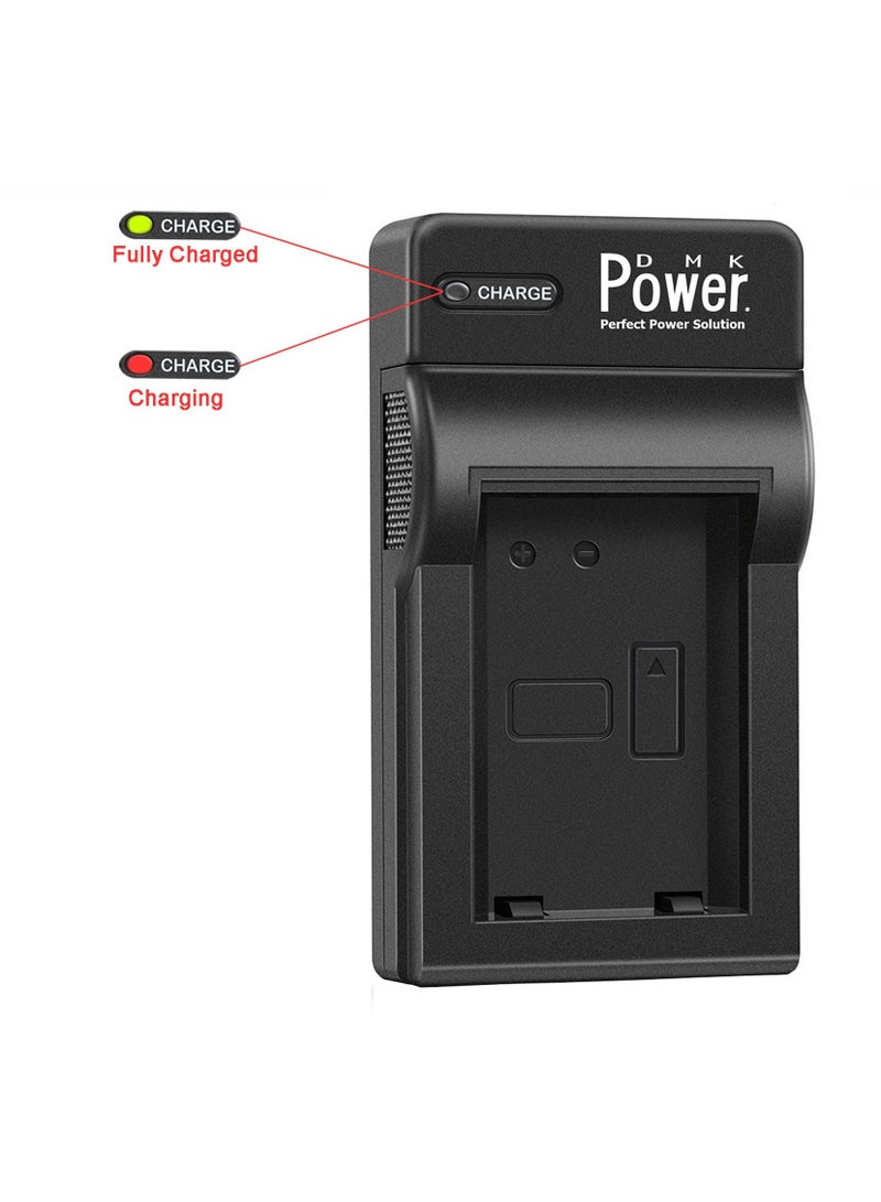 DMK Power بطارية DMK Power EN-EL14 1030mAh 7.7Wh مع شاحن البطارية TC-USB1 متوافق مع كاميرات نيكون D5600 D5500 D5200 D5300 D5100 D3400 D3300 D3200 D3100 Coolpix P7000 P7100 P7200 P7700 P7800 - Image 5