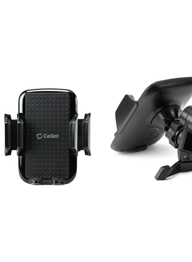 cellet Car Air Vent Phone Holder Phone Mount For Car Vent Cell Phone Holder Car Hands Free Cradle In Vehicle Mount Fit For Smartphone Iphone Cell Phone Automobile Cradles Universal - Image 2