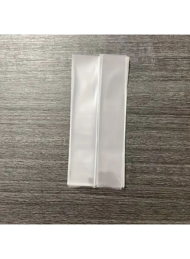 100 Pcs 2.3x11.5 Inch Clear Reusable OPP Jewelry Storage Bags Resealable Multipurpose Pouch - Image 3