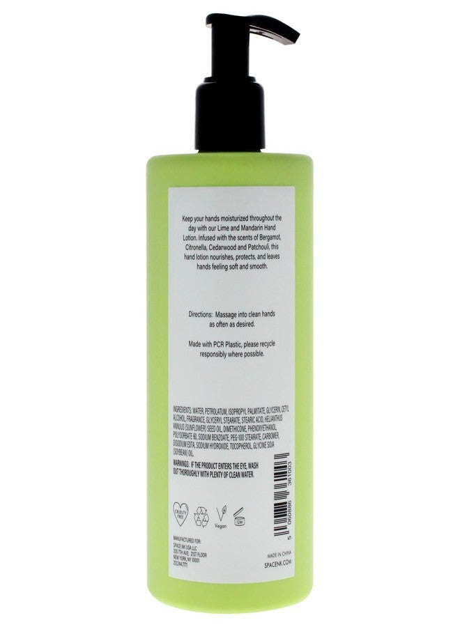 SPACE NK SpaceNK Beauty Space Hand Lotion - Lime and Mandarin for Unisex - 11.8 oz Hand Lotion - Image 2