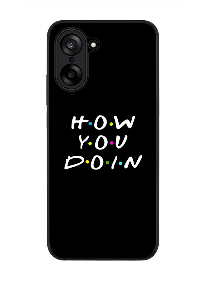 Stylizedd For OnePlus Nord CE5 / Ace 5 Racing Case,Slim fit Camera Protection, Shockproof Thin Phone cover  - How you doin