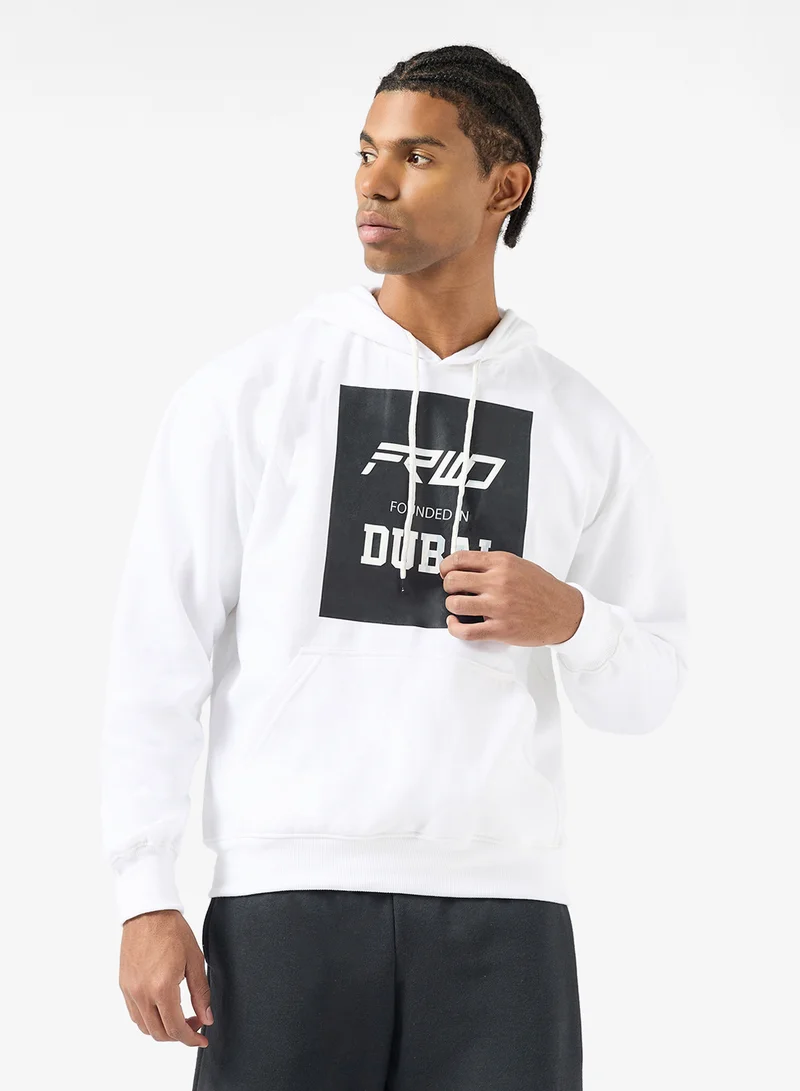 Oversized Graphic Hoodie