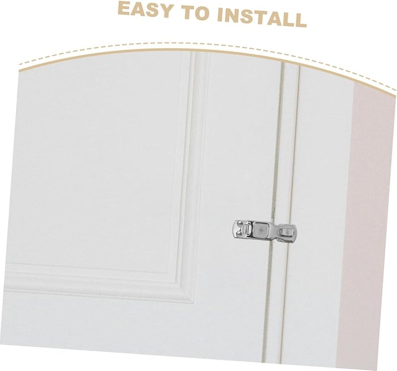 Stainless Steel Heavy Duty Touch Latch Lock for Boat Hatch Cabinet and Deck - Image 4