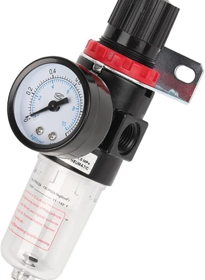 AFR2000 Pneumatic Filter Air Treatment Unit Pressure Regulator 10MM Oil Water Separator - Image 1