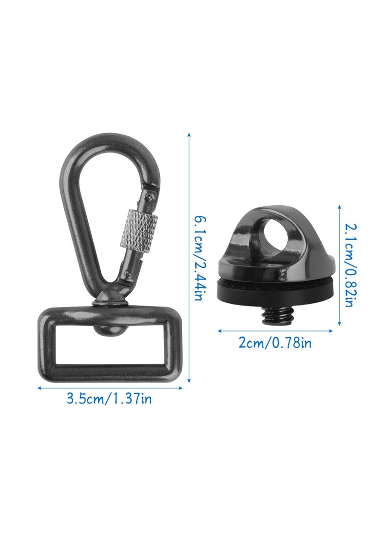 SYOSI - Camera Adaptor Screw 3Pcs Camera Screw for Quick Release Quick Fix Screws for Camera Straps Quick Install Tripod Mount Screws for Camera Strap Sling - Image 1