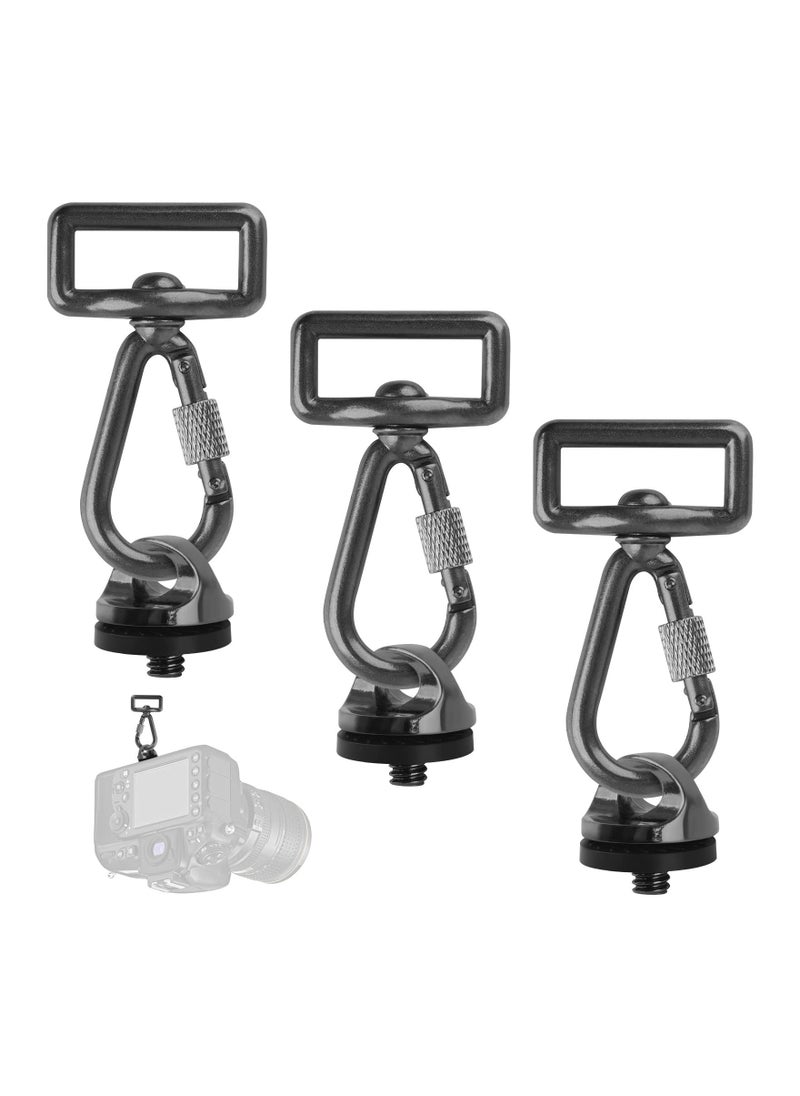 SYOSI - Camera Adaptor Screw 3Pcs Camera Screw for Quick Release Quick Fix Screws for Camera Straps Quick Install Tripod Mount Screws for Camera Strap Sling - Image 1