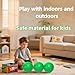 INTOWIND Mini Basketballs 3 Pack 7inch Small Basketball Size 3 Set with Pump Needle Ideal for Mini Hoop Outdoor Indoor Play Kids Basketball Party Favors - Image 4