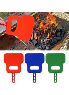 BJM BBQ Fan/Barbeque Plastic Hand Fan-Multicolour 