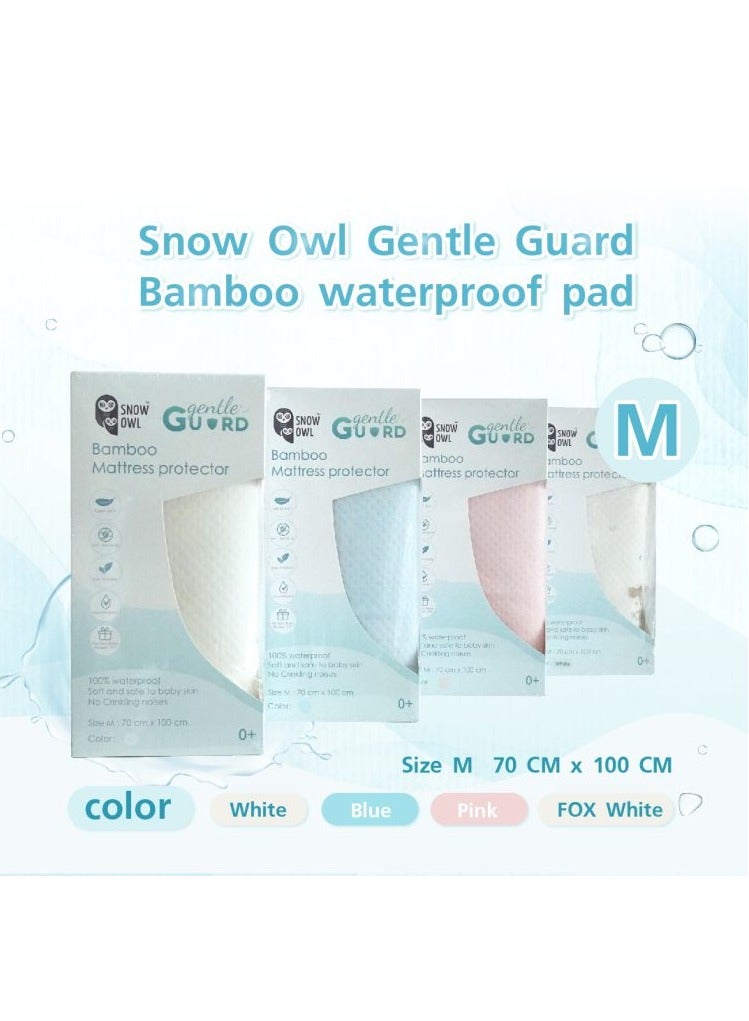 Snow Owl Gentle Guard Bamboo Waterproof Pad (Sizes S/M/L) - Pink, M - Image 2