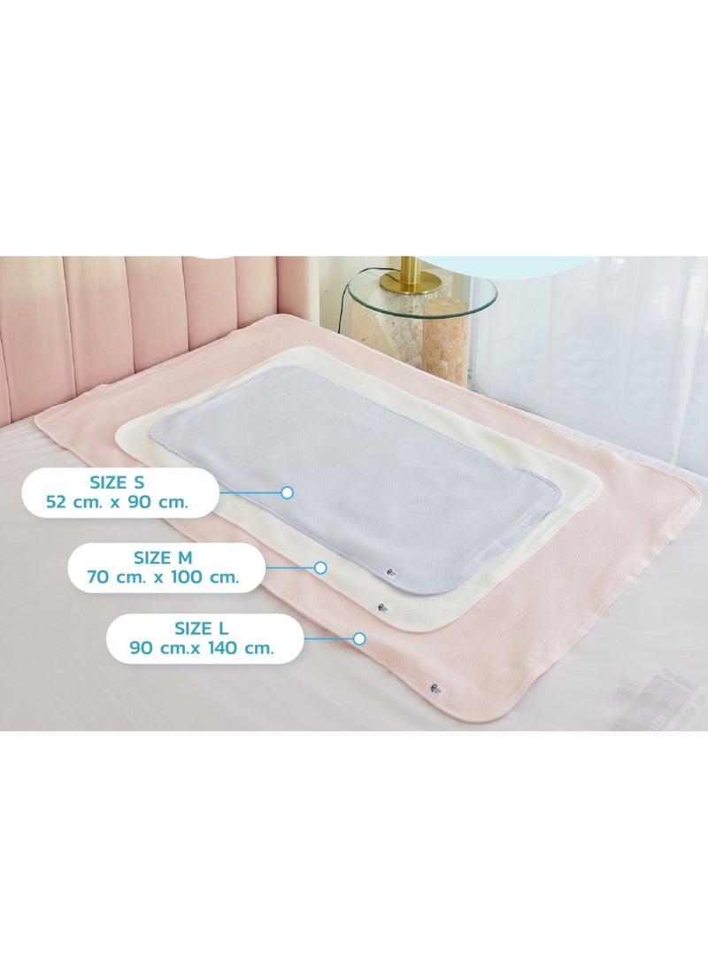 Snow Owl Gentle Guard Bamboo Waterproof Pad (Sizes S/M/L) - Pink, M - Image 5