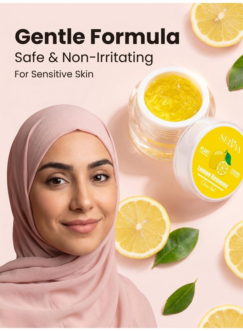 SELVA BEAUTY Eyelash Glue Remover Gel, Eyelash Extension Remover, 5g, Safe & Easy to Use, Lemon Scent, Professional Lash Removal - Image 2