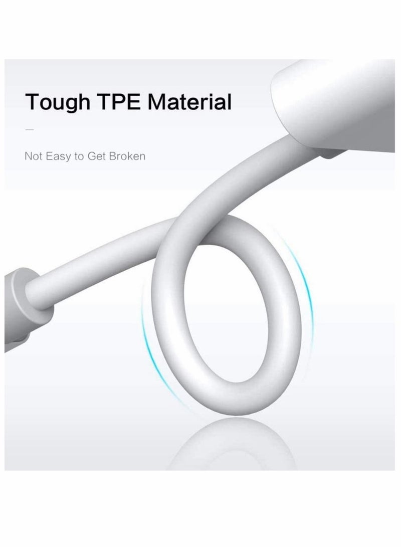 Captaintech Headphones Jack Adapter for iPhone, 2 in 1 Charger, Aux Audio Splitter Dongle Adapter for iPhone, for iPad, for iPod, Support All iOS System (2 Pack) - Image 2