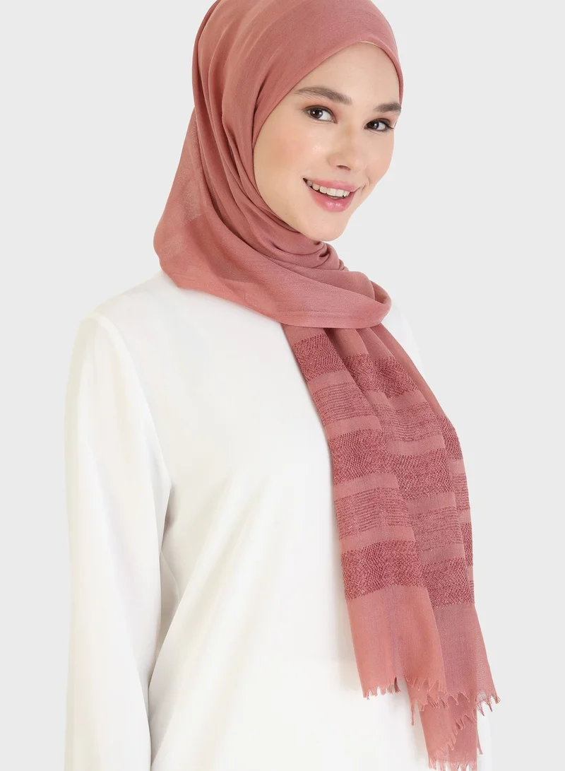 Mervin Şal by Modanisa Plain Pashmina Viscose Shawl