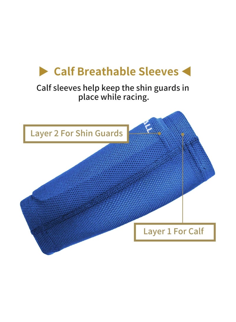 Spall Soccer Shin Guard Sleeves With Optimized Insert Pocket Shin pad Compression Sleeves Leg Performance Support For Youth And Adult - Image 4