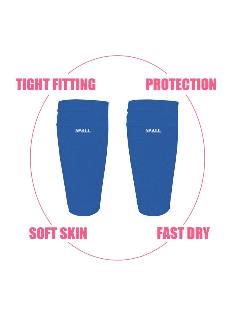 Spall Soccer Shin Guard Sleeves With Optimized Insert Pocket Shin pad Compression Sleeves Leg Performance Support For Youth And Adult - Image 5